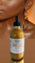 Load image into Gallery viewer, “24K GLOW”                          MULTI FUNCTION           SHIMMER OIL
