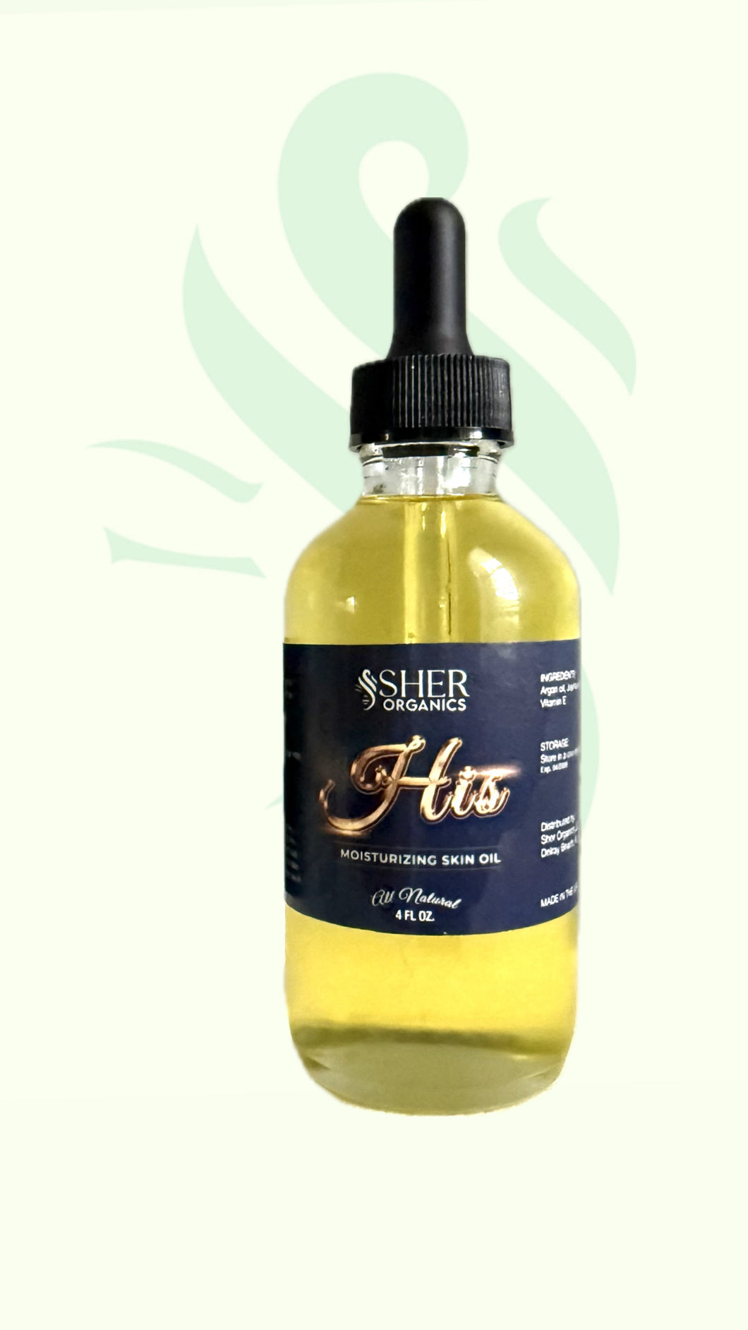 EXTREME MOISTURIZING MEN’S SKIN OIL    W/ARGAN OIL